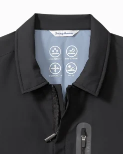 Tommy Bahama Ocean Driver Performance Popover Jacket- Jackets & Outerwear