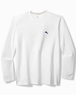 Tommy Bahama Ocean Escape Long-Sleeve Lux T-Shirt- T-Shirts