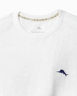 Tommy Bahama Ocean Escape Long-Sleeve Lux T-Shirt- T-Shirts