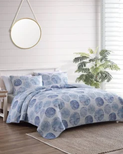 Tommy Bahama Ocean Isle 2-Piece Twin Quilt Set- Quilts & Blankets