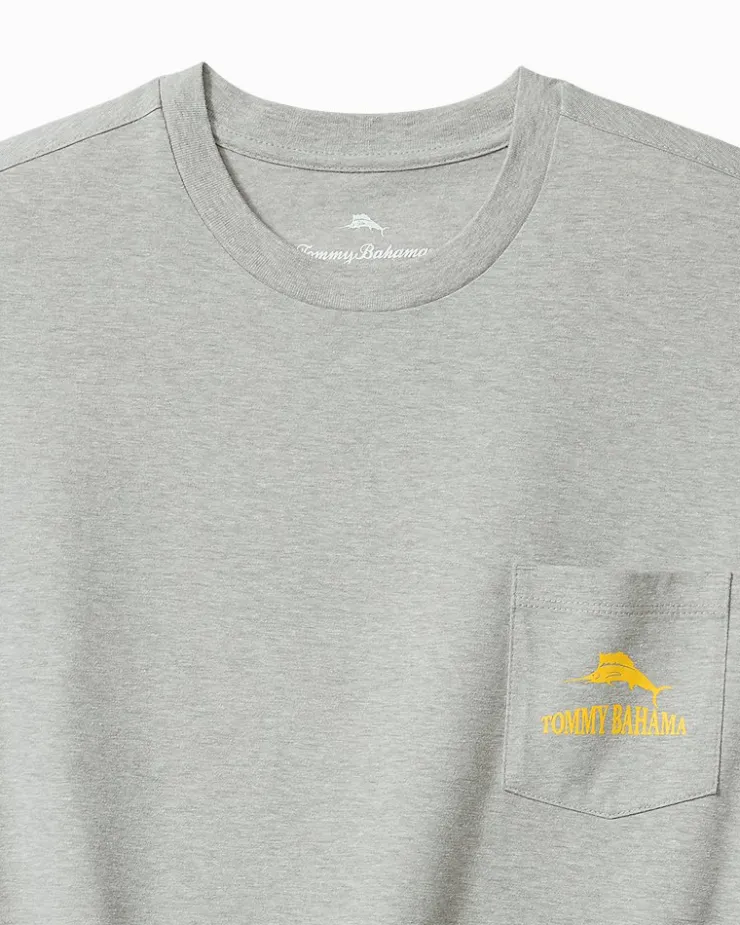 Tommy Bahama Old Dogs, Cue Tricks Graphic Pocket T-Shirt- T-Shirts|Shirts