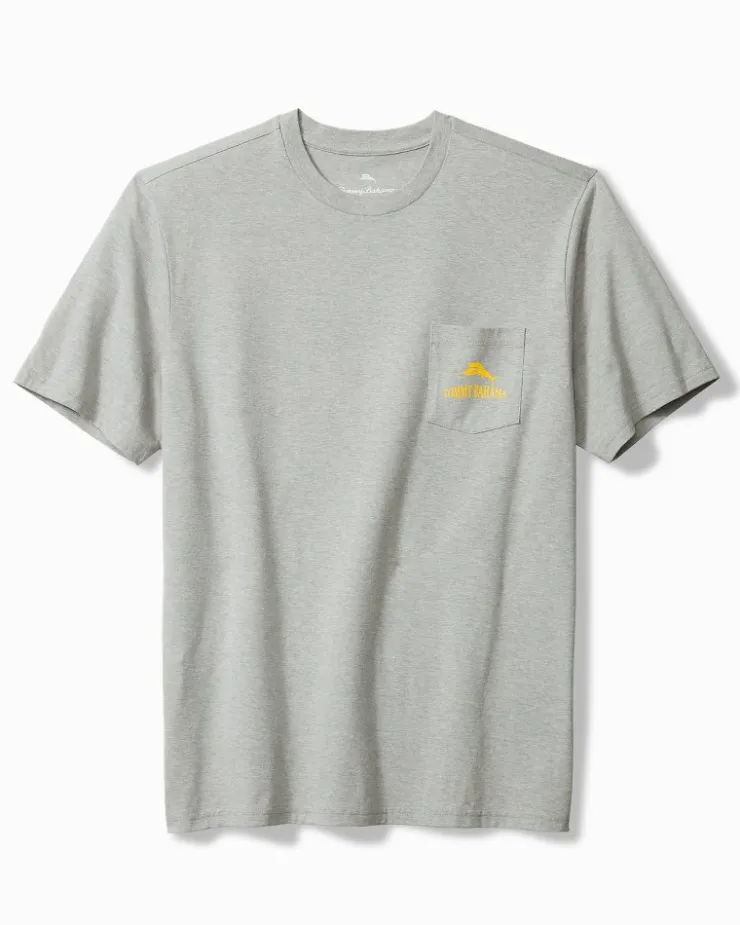 Tommy Bahama Old Dogs, Cue Tricks Graphic Pocket T-Shirt- T-Shirts|Shirts