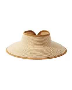 Tommy Bahama Packable Ultra-Braid Visor-Women Hats & Caps