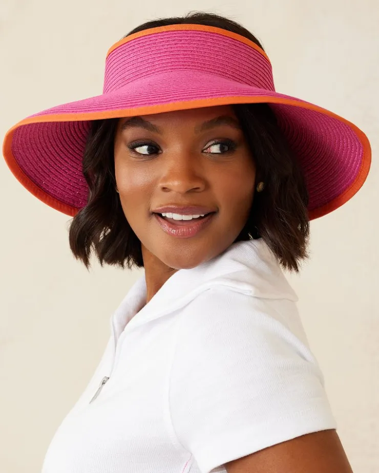 Tommy Bahama Packable Ultra-Braid Visor-Women Luggage & Travel|Hats & Caps