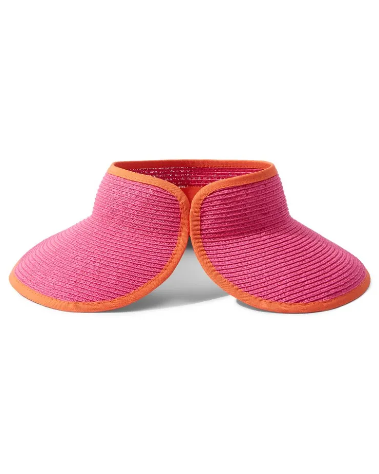 Tommy Bahama Packable Ultra-Braid Visor-Women Luggage & Travel|Hats & Caps