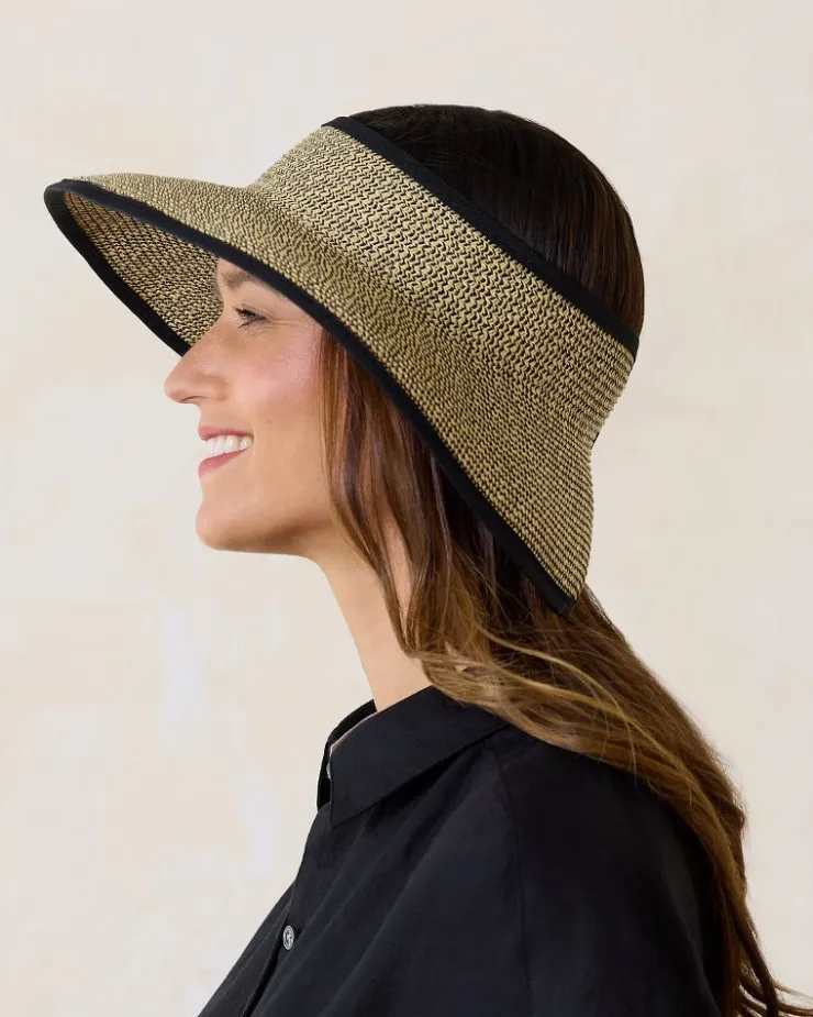 Tommy Bahama Packable Ultra-Braid Visor-Women Luggage & Travel|Hats & Caps
