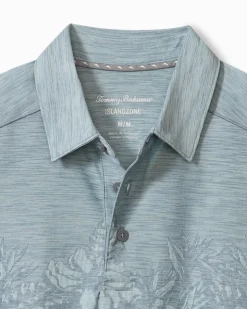 Tommy Bahama Palm Coast Hibiscus Border IslandZone® Polo- Polos|Shirts