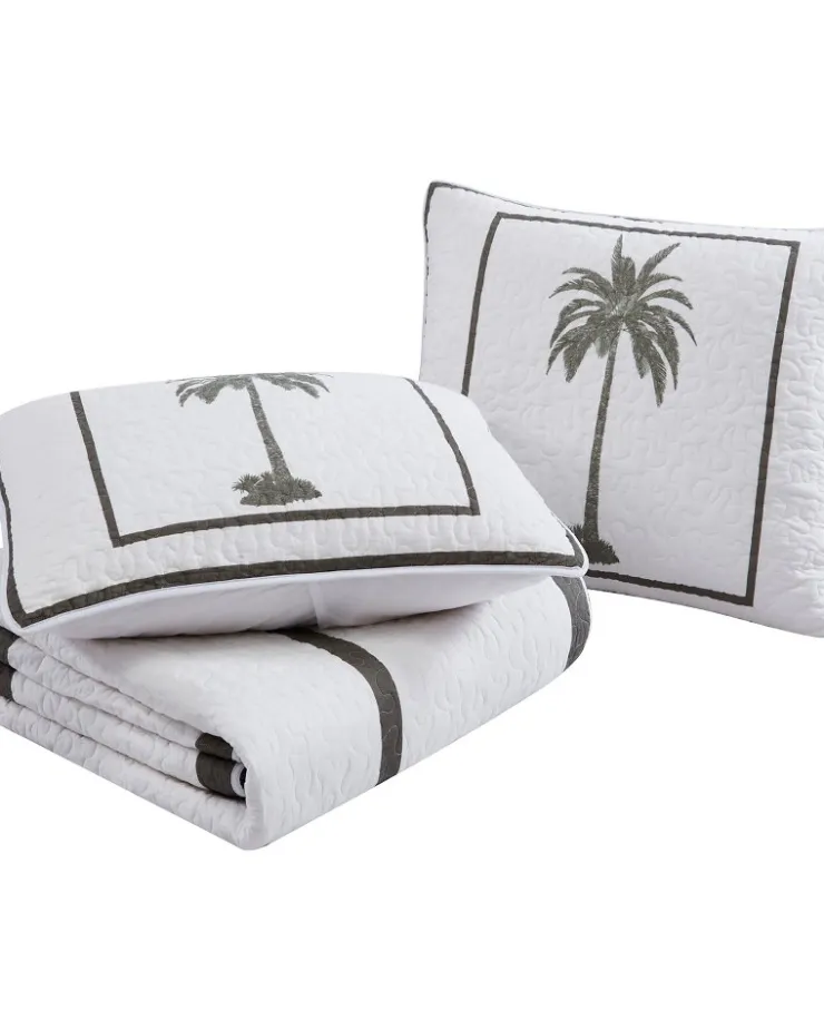 Tommy Bahama Palm Island King Quilted King Sham- Pillows & Shams