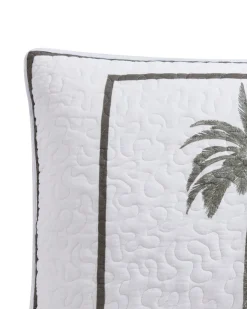 Tommy Bahama Palm Island Quilted Standard Sham- Pillows & Shams