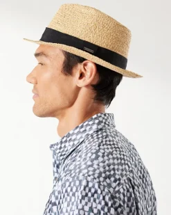 Tommy Bahama Palm Springs Fedora Hat- Hats & Caps