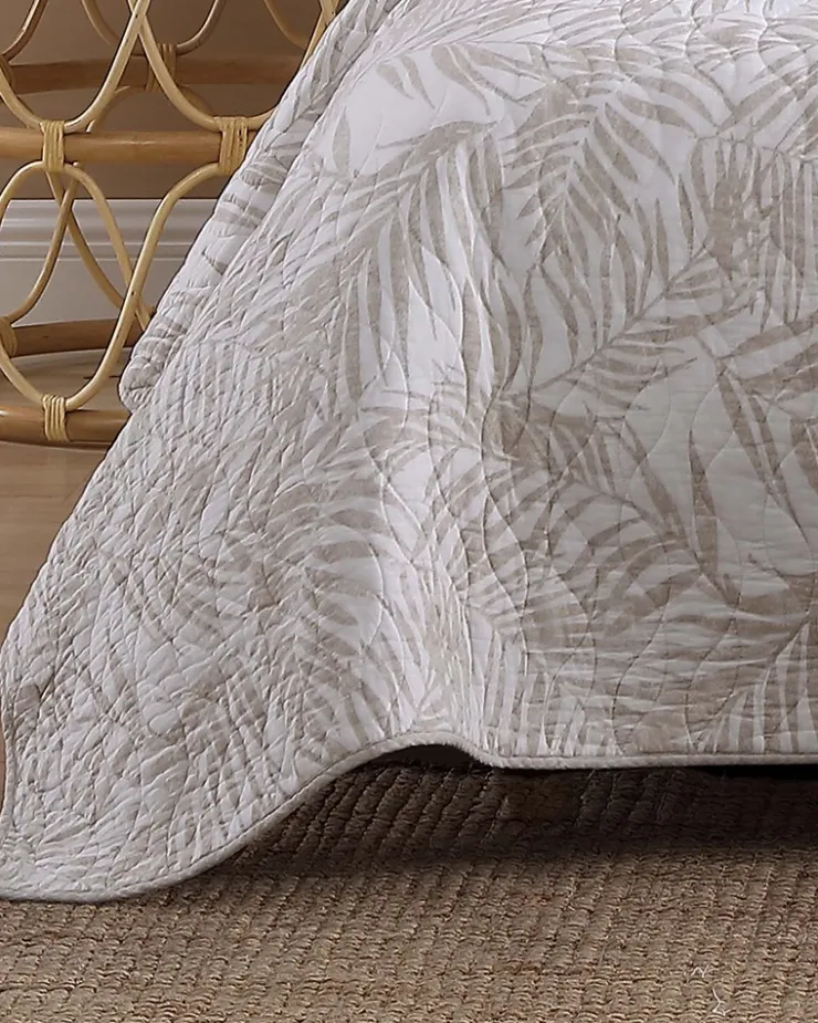 Tommy Bahama Palmday 3-Piece Full/Queen Quilt Set- Quilts & Blankets