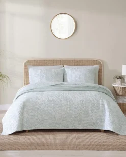 Tommy Bahama Palmday 2-Piece Twin Quilt Set- Quilts & Blankets