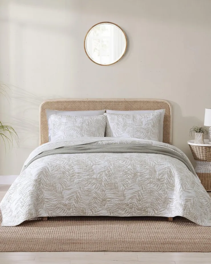 Tommy Bahama Palmday 2-Piece Twin Quilt Set- Quilts & Blankets