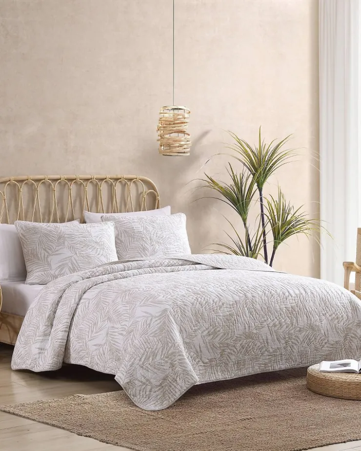 Tommy Bahama Palmday 2-Piece Twin Quilt Set- Quilts & Blankets