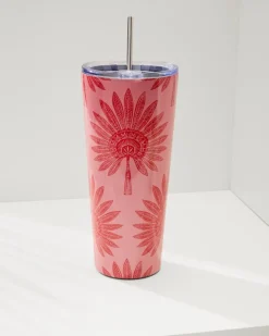 Tommy Bahama Palmetto Frond 30-oz. Tumbler- Drinkware & Bar|Outdoor Accessories