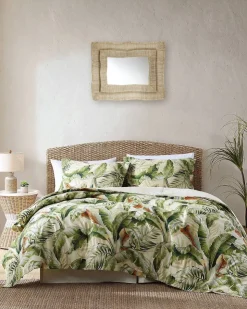 Tommy Bahama Palmiers Queen Comforter Set- Comforters & Duvets