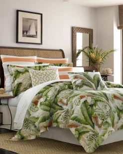 Tommy Bahama Palmiers Queen Comforter Set- Comforters & Duvets