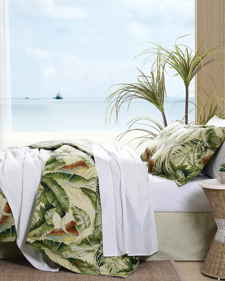 Tommy Bahama Palmiers Queen Comforter Set- Comforters & Duvets