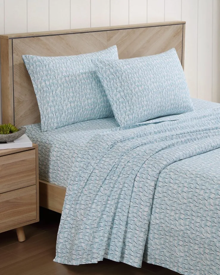 Tommy Bahama Palmtastic 4-Piece King Sheet Set- Sheet Sets & Bedskirts