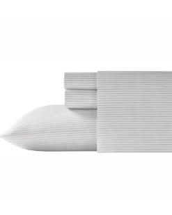 Tommy Bahama Paloma Stripe 4-Piece King Sheet Set- Sheet Sets & Bedskirts