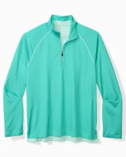 Tommy Bahama Paradise Isle IslandZone® Half-Zip Sweatshirt- Sweatshirts