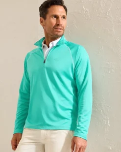 Tommy Bahama Paradise Isle IslandZone® Half-Zip Sweatshirt- Sweatshirts