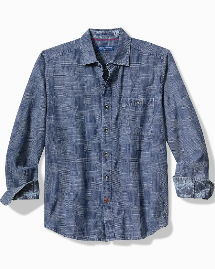 Tommy Bahama Paradise Patchwork Long-Sleeve Shirt- Shirts