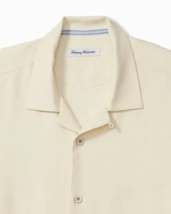 Tommy Bahama Paradise Petals Silk Camp Shirt- Shirts