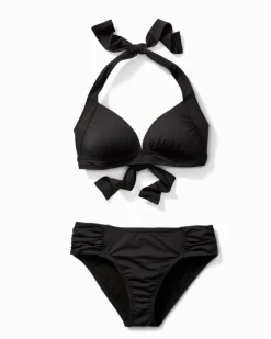 Tommy Bahama Pearl Halter Bikini Top-Women Bikini Tops