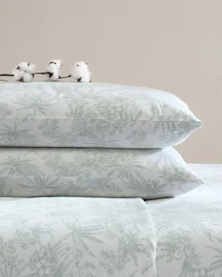 Tommy Bahama Pen and Ink 4-Piece King Sheet Set- Sheet Sets & Bedskirts