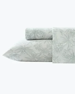 Tommy Bahama Pen and Ink 4-Piece King Sheet Set- Sheet Sets & Bedskirts