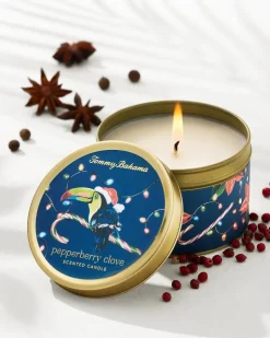 Tommy Bahama Pepperberry Clove 6-oz. Travel Candle Tin- Candles & Diffusers