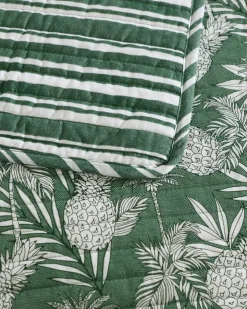 Tommy Bahama Pineapple Venture 3-Piece Full/Queen Quilt Set- Quilts & Blankets