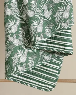 Tommy Bahama Pineapple Venture 3-Piece King Quilt Set- Quilts & Blankets