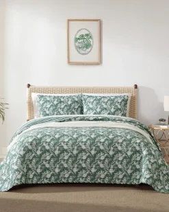 Tommy Bahama Pineapple Venture 2-Piece Twin Quilt Set- Quilts & Blankets