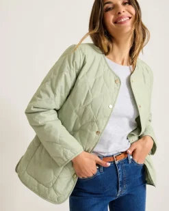 Tommy Bahama Quilted Liner Jacket-Women Jackets