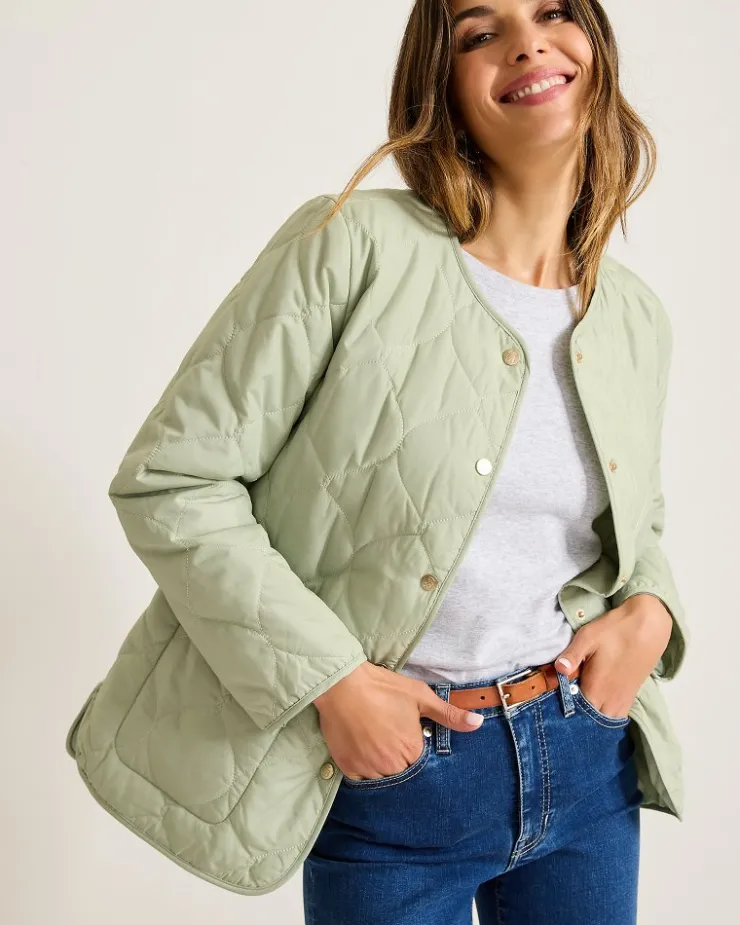 Tommy Bahama Quilted Liner Jacket-Women Jackets