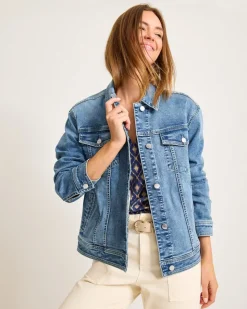 Tommy Bahama Relaxed Jean Jacket-Women Jackets