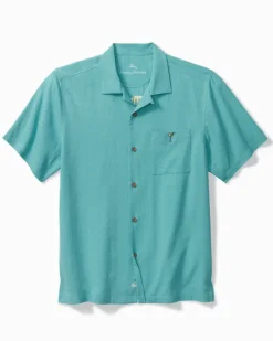 Tommy Bahama Retro Lounge Silk Camp Shirt- Shirts
