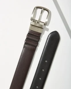 Tommy Bahama Reversible Performance Belt- Belts