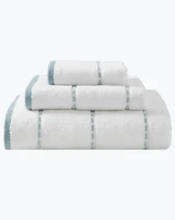 Tommy Bahama Ridley Blue 3-Piece Towel Set- Bath