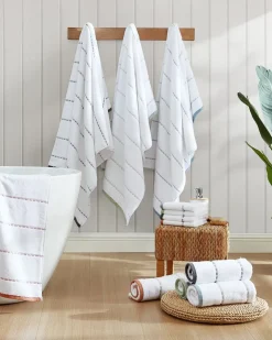 Tommy Bahama Ridley Blue 3-Piece Towel Set- Bath