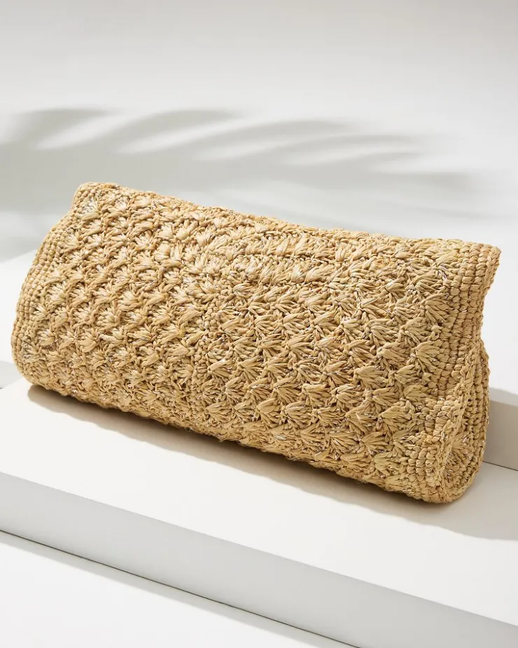Tommy Bahama Rimini Raffia Clutch-Women Handbags & Clutches