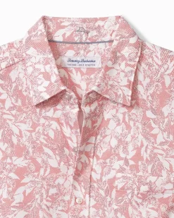 Tommy Bahama San Lucio Casa Vines Stretch Knit Shirt- Shirts