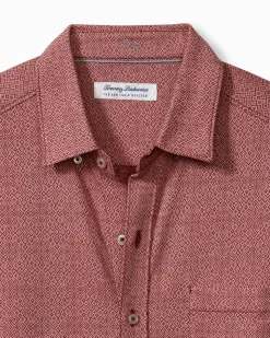 Tommy Bahama San Lucio Diamond Isles Stretch Knit Shirt- Shirts