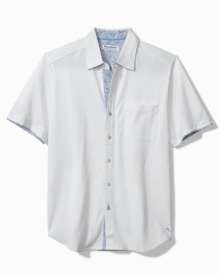 Tommy Bahama San Lucio Soiree Happy Hour Stretch Knit Shirt- Shirts