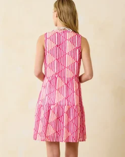 Tommy Bahama Sandbar Stripe Coverup Dress-Women Beach Coverups|Dresses