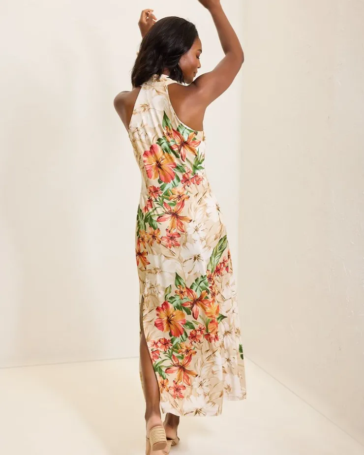 Tommy Bahama Sandy Solar Bloom Maxi Dress-Women Dresses