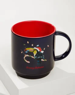 Tommy Bahama Santa's Toucan Stackable Mug- Drinkware & Bar