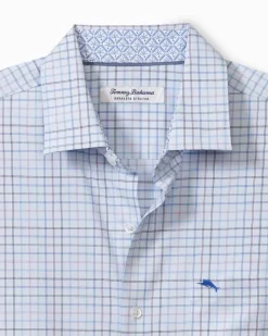 Tommy Bahama Sarasota Stretch Cabo Check IslandZone® Shirt- Shirts
